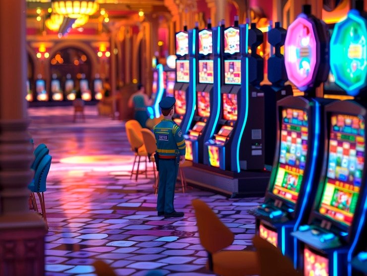 j2000m Jurassic Kingdom themed gaming environment with live tables